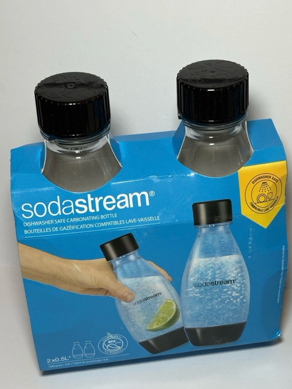 SodaStream 2-Pack Carbonating Bottles .5L each